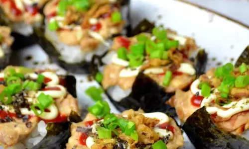 Sushi कप रेसिपी