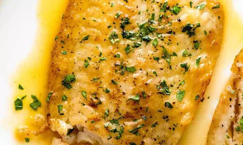 Lemon Butter सॉस में ग्रिल्ड फिश रेसिपी