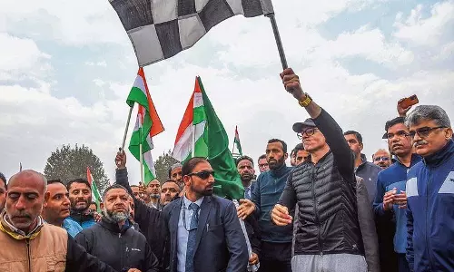 J-K के सीएम उमर अब्दुल्ला ने ‘रन फॉर यूनिटी’ को हरी झंडी दिखाई