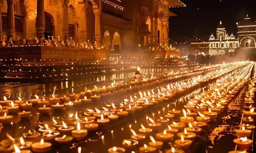 Ayodhya राम मंदिर में 28 लाख दीप जलाकर ऐतिहासिक गिनीज रिकॉर्ड बनाएगा Ayodhya राम मंदिर में 28 लाख दीप जलाकर ऐतिहासिक गिनीज रिकॉर्ड बनाएगा