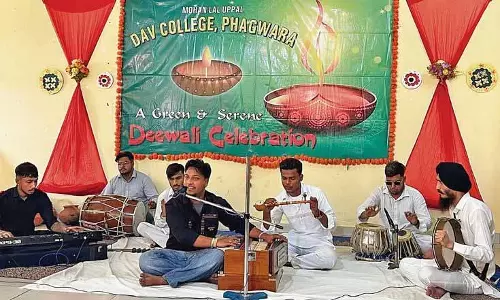 MLU डीएवी कॉलेज में ग्रीन दिवाली मनाई गई