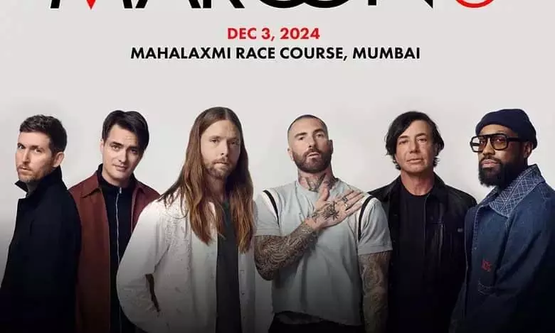 Maroon 5, 3 दिसंबर को मुंबई में कॉन्सर्ट के साथ भारत में पदार्पण करेगा