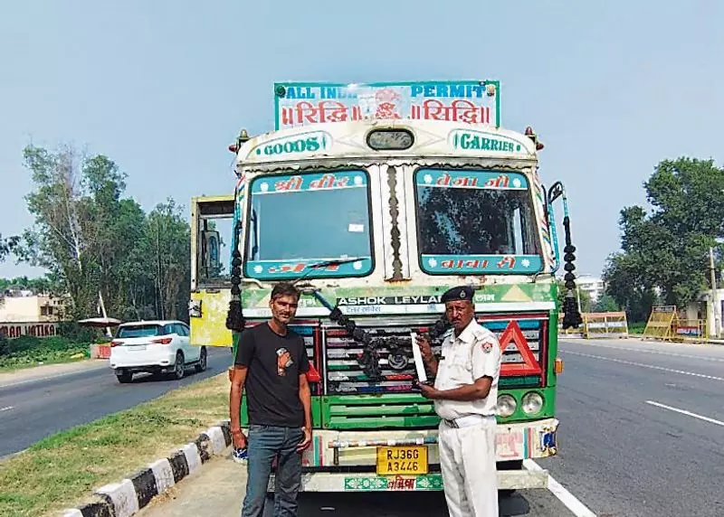 Haryana : यातायात नियमों का उल्लंघन करने पर अंबाला निवासियों को 38,600 चालान जारी