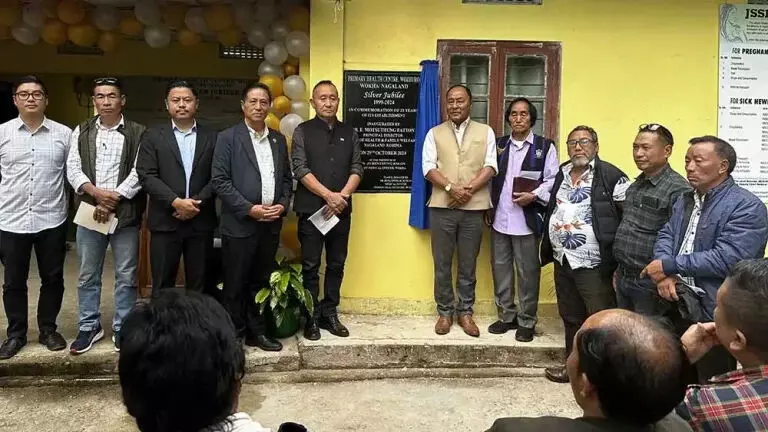 Nagaland : पीएचसी वोझुरो ने 25वीं वर्षगांठ मनाई