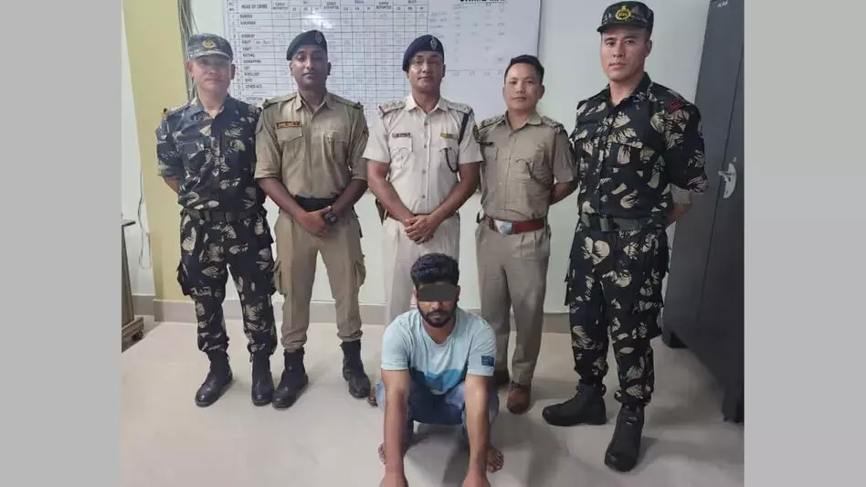 Arunachal पुलिस ने असम के बारपेटा में कथित क्रिप्टो घोटालेबाज को गिरफ्तार