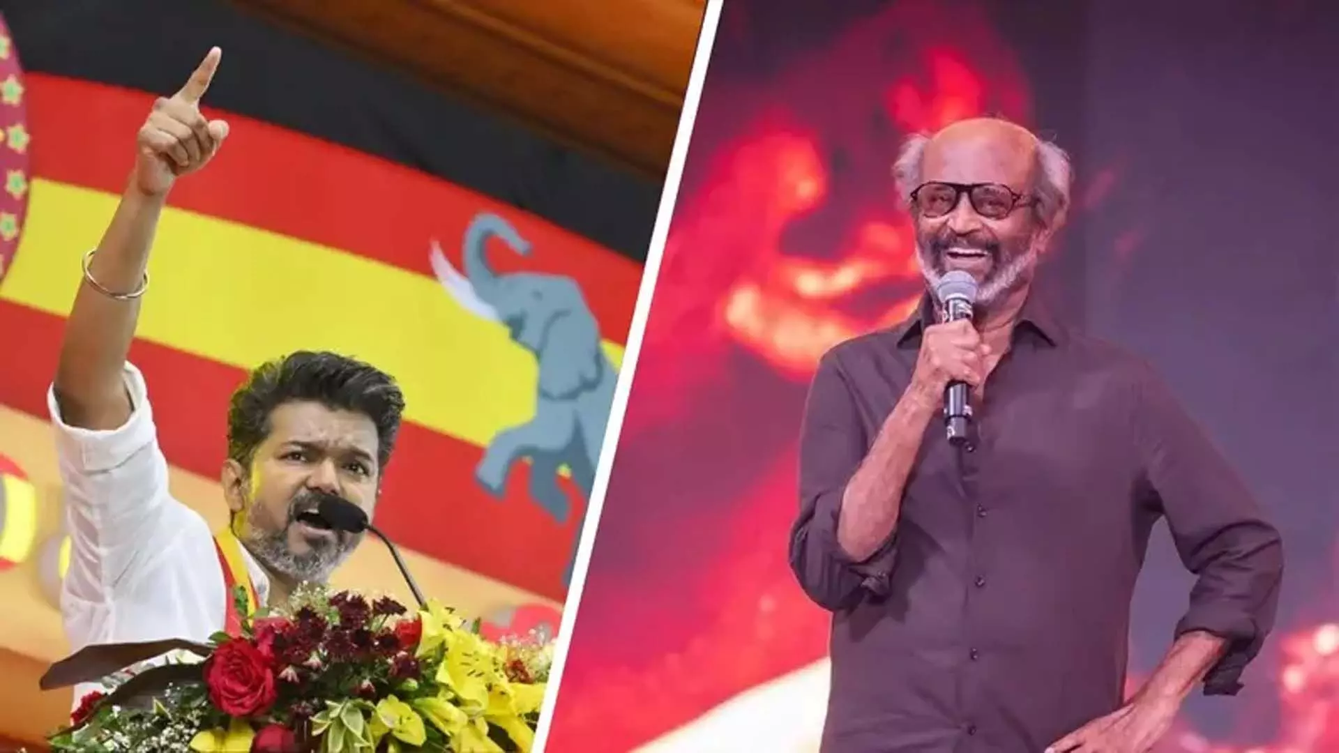 Rajinikanth ने तमिझागा वेत्री कड़गम सम्मेलन के लिए थलपति विजय को बधाई दी