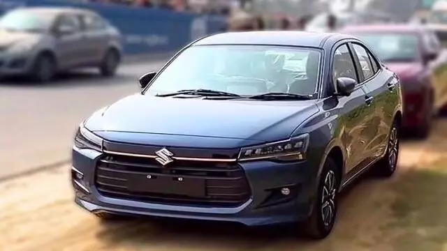 लॉन्च से पहले दिखी नई Maruti Dzire, सामने से पूरी तरह नया लुक