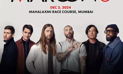 Maroon 5, 3 दिसंबर को मुंबई में कॉन्सर्ट के साथ भारत में पदार्पण करेगा