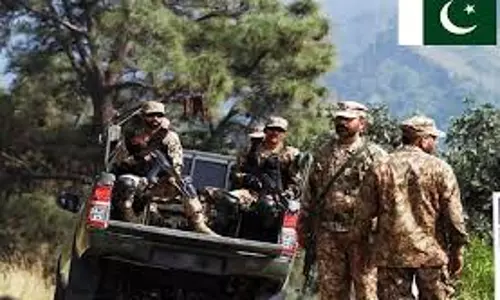 Islamabad: खैबर पख्तूनख्वा में आतंकियों से मुठभेड़ में मेजर और दो सैनिकों की मौत हुई Islamabad: खैबर पख्तूनख्वा में आतंकियों से मुठभेड़ में मेजर और दो सैनिकों की मौत हुई