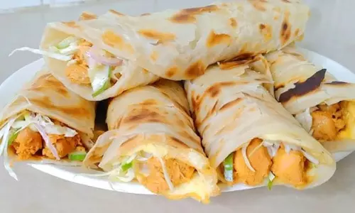 Paratha रोल रेसिपी