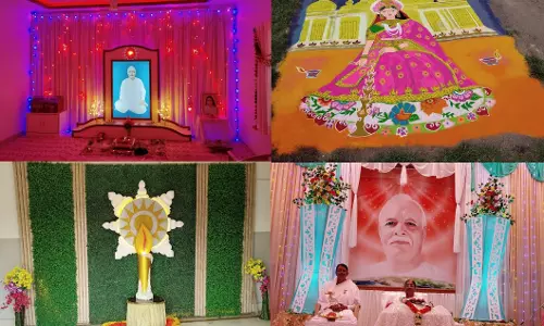 ब्रह्माकुमारी ने मनाई दीपावली पर्व ब्रह्माकुमारी ने मनाई दीपावली पर्व