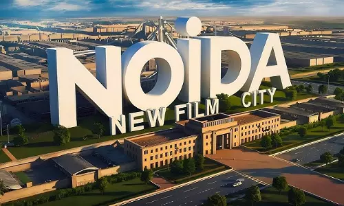 Noida: फिल्म सिटी के सामने बने एफओबी की लंबाई बढ़ाई जाएगी