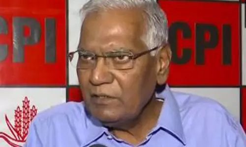 BJP से सवाल करने के बजाय कांग्रेस को खुद से सवाल करना चाहिए: इंडिया ब्लॉक में सीट बंटवारे पर डी राजा BJP से सवाल करने के बजाय कांग्रेस को खुद से सवाल करना चाहिए: इंडिया ब्लॉक में सीट बंटवारे पर डी राजा