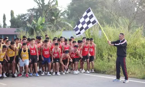 Nagaland :  सैनिक स्कूल पुंगलवा में अंतर-हाउस एक्स-कंट्री प्रतियोगिता का आयोजन