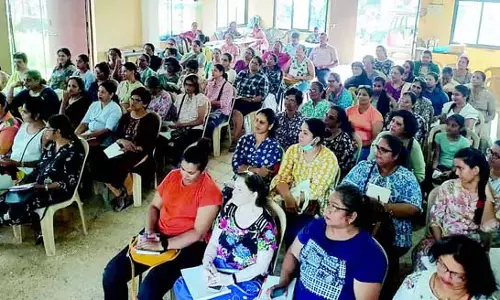 GOA: पयात ने चिनचिनिम में महिला उद्यमियों को बढ़ावा देने के लिए मसाला कार्यशाला का आयोजन किया GOA: पयात ने चिनचिनिम में महिला उद्यमियों को बढ़ावा देने के लिए मसाला कार्यशाला का आयोजन किया