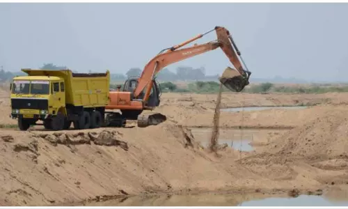 Andhra: गठबंधन क्षितिज पर है, रेत माफियाओं का बोलबाला