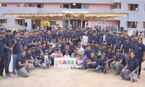 TKM स्वयंसेवकों ने सरकारी हाई स्कूल में बुनियादी ढांचे को बढ़ाया TKM स्वयंसेवकों ने सरकारी हाई स्कूल में बुनियादी ढांचे को बढ़ाया