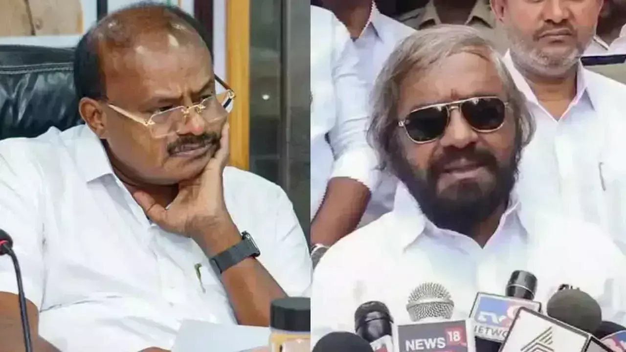 वन मंत्री खांडरे ने HMT की जमीन पर अतिक्रमण किया: HDK वन मंत्री खांडरे ने HMT की जमीन पर अतिक्रमण किया: HDK