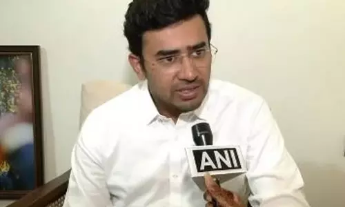 कर्नाटक सरकार के समर्थन से वक्फ बोर्ड द्वारा किसानों की जमीन पर अतिक्रमण किया जा रहा: Tejasvi Surya