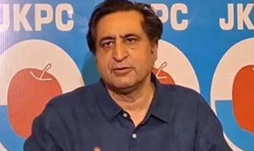 सज्जाद लोन ने J&K में केंद्र शासित प्रदेश दिवस समारोह की आलोचना की