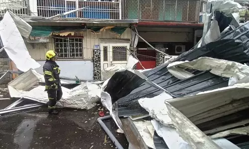 तूफ़ान कोंग-रे ने Taiwan में दस्तक दी, एक व्यक्ति की मौत