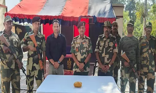BSF ने अमृतसर के एक गांव से ड्रोन और नशीला पदार्थ बरामद किया