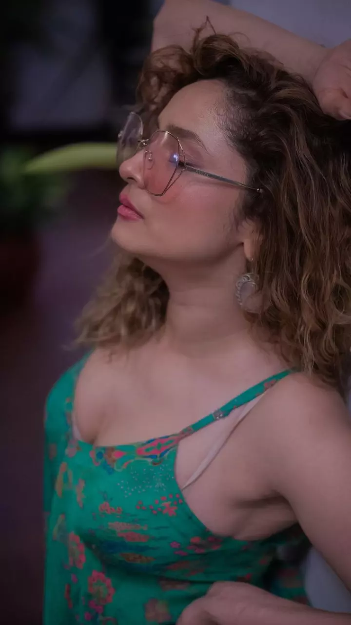 अंकिता लोखंडे नजर आई हॉट