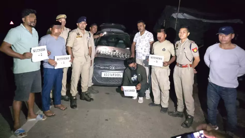 Assam  पुलिस ने कार्बी आंगलोंग में 50,000 याबा टैबलेट जब्त किए, एक गिरफ्तार