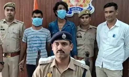 Saharanpur: पुलिस और बदमाशों की मुठभेड़ में तीन बदमाश गिरफ्तार हुए