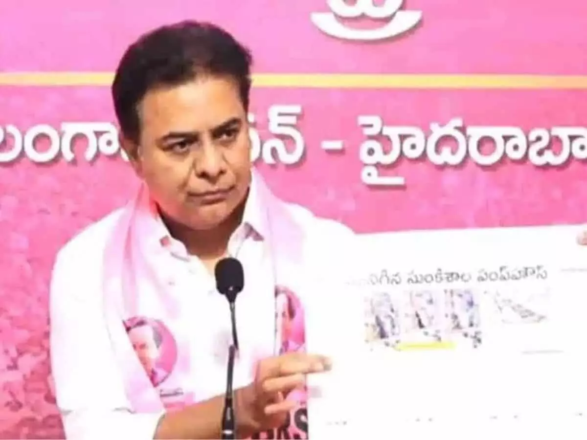 KTR: धान खरीद को लेकर सरकार और दलालों के बीच सांठगांठ का आरोप लगाया