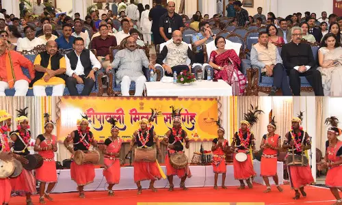 रायपुर राजभवन में दीपावली मिलन समारोह का हुआ आयोजन