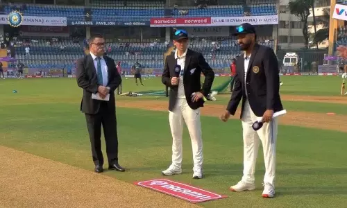 New Zealand ने तीसरे और अंतिम टेस्ट में टॉस जीतकर बल्लेबाजी का फैसला किया New Zealand ने तीसरे और अंतिम टेस्ट में टॉस जीतकर बल्लेबाजी का फैसला किया