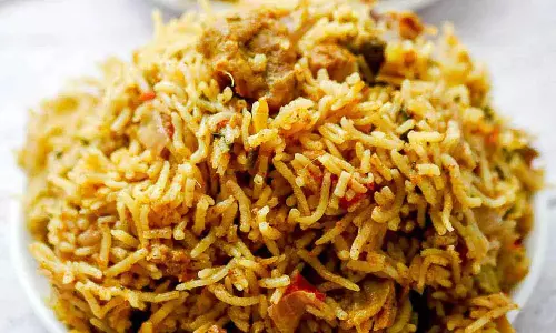 नारियल के दूध के साथ मटन बिरयानी रेसिपी