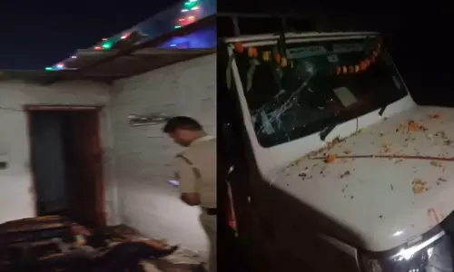 रायपुर से सटे गांव में बलवा, सतनामी परिवार दहशत में रायपुर से सटे गांव में बलवा, सतनामी परिवार दहशत में