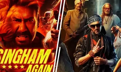 एडवांस बुकिंग में कार्तिक आर्यन की भूल भुलैया 3 ने सिंघम अगेन को पछाड़ा एडवांस बुकिंग में कार्तिक आर्यन की भूल भुलैया 3 ने सिंघम अगेन को पछाड़ा