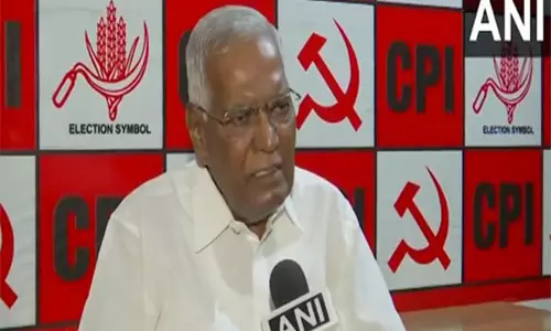 CPI नेता डी राजा ने कहा, एक राष्ट्र एक चुनाव के खिलाफ मजबूत धारणा CPI नेता डी राजा ने कहा, एक राष्ट्र एक चुनाव के खिलाफ मजबूत धारणा