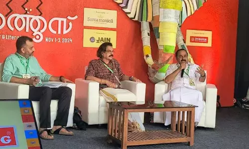KERALA : गुलामी एक लेखक की स्वयं-लगाई गई पसंद है: लेखक सी.वी. बालकृष्णन