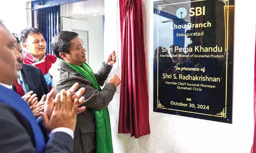 एसबीआई ने Arunachal प्रदेश के सुदूर ल्होऊ गांव में पहली शाखा खोली