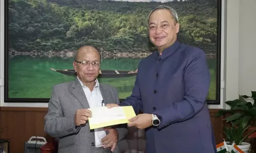 Meghalaya सरकार ने वरिष्ठ पत्रकार फ्रांसिस ए. खोंगवार को सम्मानित किया Meghalaya सरकार ने वरिष्ठ पत्रकार फ्रांसिस ए. खोंगवार को सम्मानित किया
