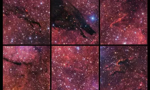 Dark Wolf Nebula: हैलोवीन की अद्भुत छवि में एक शानदार दृश्य