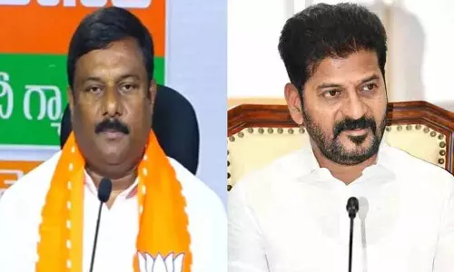 Maheshwar Reddy ने कहा कि अगले साल जून के बाद रेवंत रेड्डी को हटा दिया जाएगा Maheshwar Reddy ने कहा कि अगले साल जून के बाद रेवंत रेड्डी को हटा दिया जाएगा