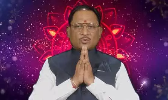 गोवर्धन पूजा गौवंश और प्रकृति की सेवा का त्यौहार है : CM विष्णुदेव साय