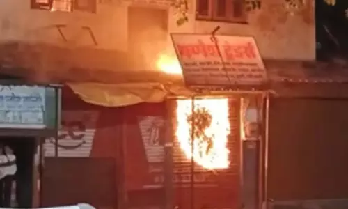 रायपुर: आग लगने से घर जलकर राख