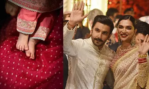Deepika Padukone और रणवीर सिंह ने अपनी बेटी की पहली तस्वीर शेयर की