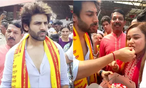 Film की रिलीज के तुरंत बाद कार्तिक आर्यन पहुंचे भगवान के दरबार