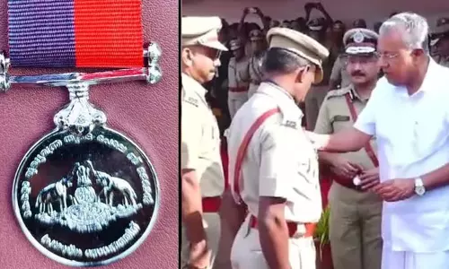 1 नवंबर को केरल जन्म दिवस पर पदक गृह विभाग के लिए शर्मिंदगी का विषय रहा