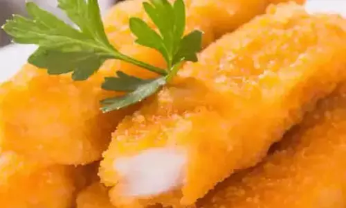 Sesame मछली फिंगर रेसिपी Sesame मछली फिंगर रेसिपी