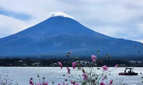 Mount Fuji 130 वर्षों में पहली बार बर्फ से मुक्त: जापान चिंतित