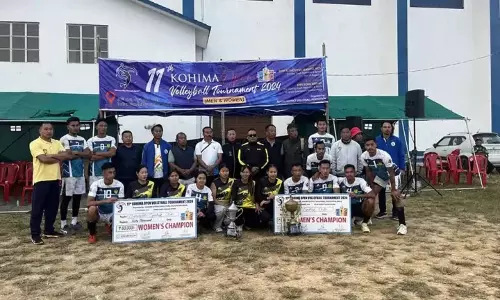 Nagaland : सेनापति स्पोर्टिंग क्लब ने 11वें कोहिमा ओपन वॉलीबॉल खिताब पर कब्ज़ा किया