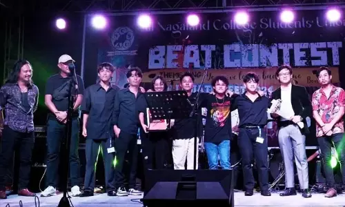 Nagaland : एएनसीएसयू कॉलेजिएट मीट में एफएसी मोकोकचुंग ने सर्वश्रेष्ठ बैंड जीता
